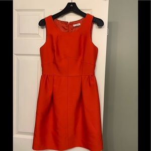 Orange J.Crew dress